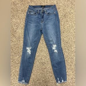 Judy Blue Distressed Skinny Jeans